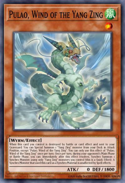 Pulao Wind of the Yang Zing Super Rare MP15-EN086 2015 Mega-Tin Mega Pack Yugioh card