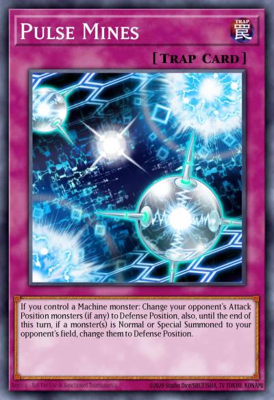 Pulse Mines Common MP18-EN080 2018 Mega-Tin Mega Pack Yugioh card