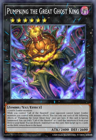 Pumpking the Great Ghost King Collector's Rare MZMU-EN005 Maze of Muertos Yugioh card