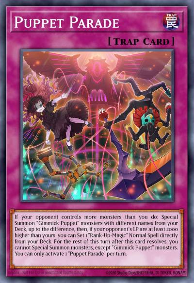 Puppet Parade Common LED5-EN038 Legendary Duelists Immortal Destiny Yugioh card
