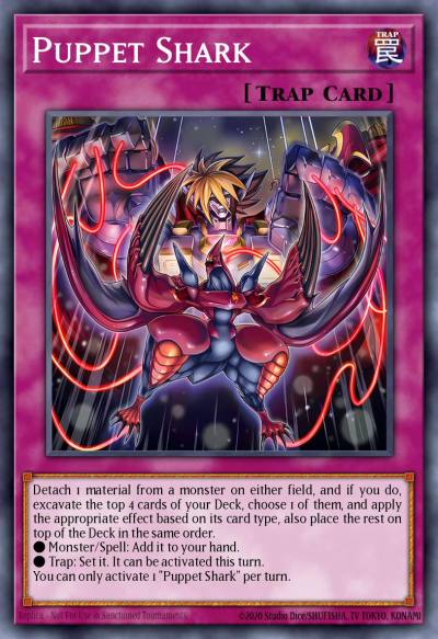 Puppet Shark Common MP25-EN423 2025 Mega-Pack Tin Yugioh card