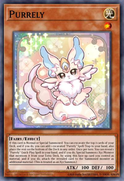 Purrely Collector's Rare RA02-EN018 25th Anniversary Rarity Collection II Yugioh card