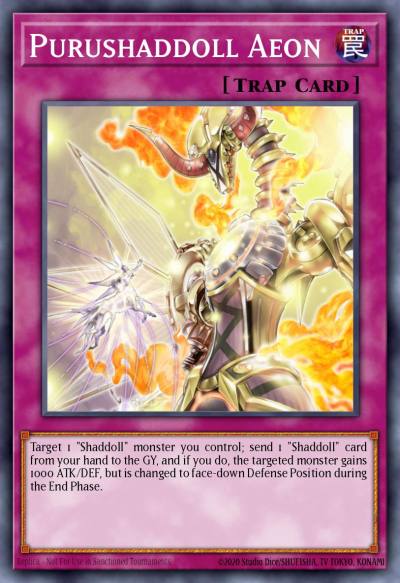 Purushaddoll Aeon Common MP17-EN227 2017 Mega-Tin Mega Pack Yugioh card