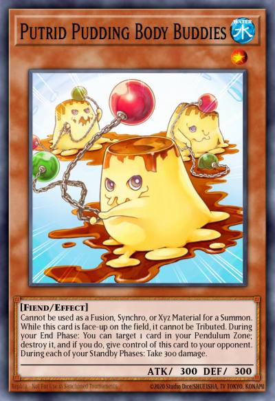 Putrid Pudding Body Buddies Common MP16-EN019 2016 Mega-Tin Mega Pack Yugioh card