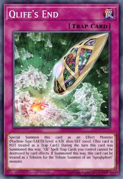 Qlifes End Rare INOV-EN076 Invasion Vengeance Yugioh card