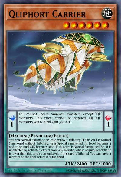 Qliphort Carrier Super Rare NECH-EN022 The New Challengers Yugioh card