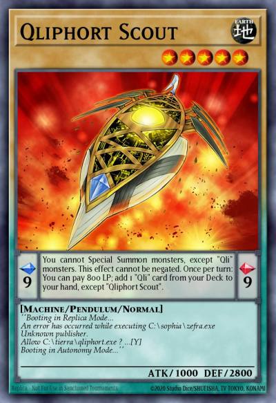 Qliphort Scout Ultra Rare MP15-EN144 2015 Mega-Tin Mega Pack Yugioh card