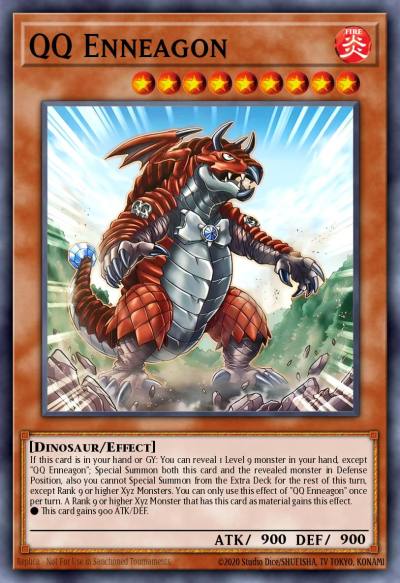 QQ Enneagon Common MP25-EN434 2025 Mega-Pack Tin Yugioh card