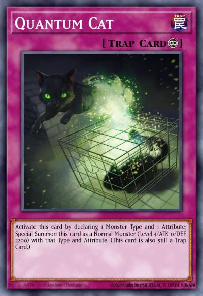 Quantum Cat Common BP03-EN237 Battle Pack 3 Monster League Yugioh card