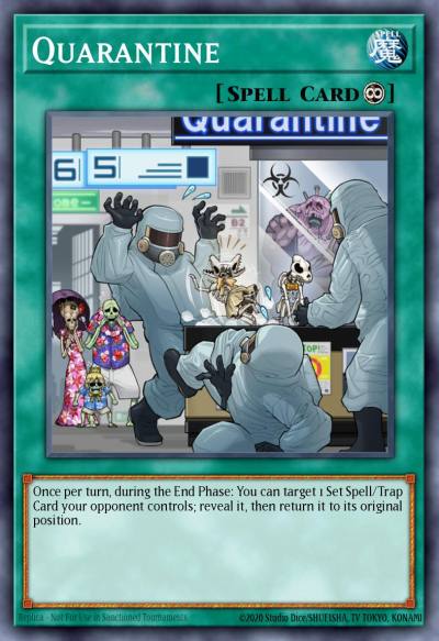 Quarantine Common MP17-EN157 2017 Mega-Tin Mega Pack Yugioh card