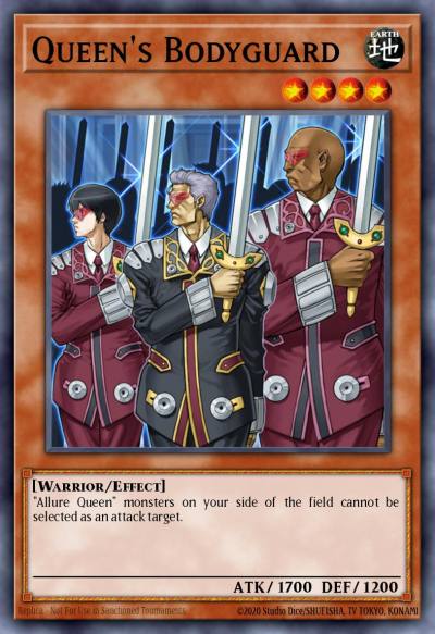 Queens Bodyguard Common CDIP-EN027 Cyberdark Impact Yugioh card