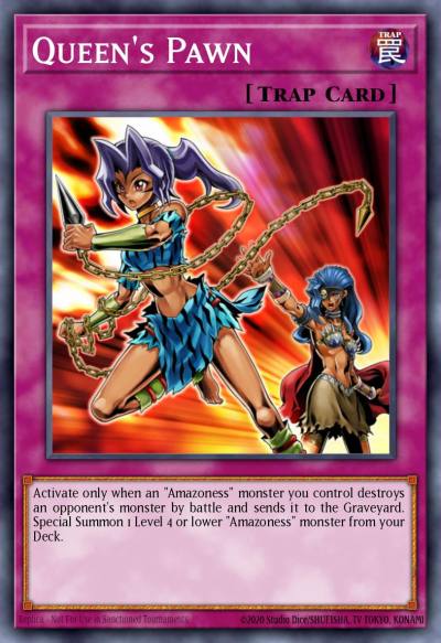 Queens Pawn Common DREV-EN073 Duelist Revolution Yugioh card