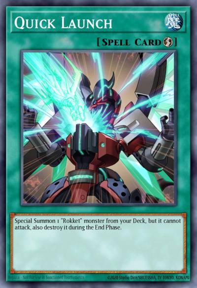 Quick Launch Secret Rare MP18-EN139 2018 Mega-Tin Mega Pack Yugioh card