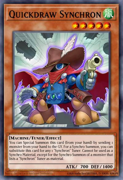 Quickdraw Synchron Duel Terminal Normal Parallel Rare DT06-EN053 Duel Terminal 6b Yugioh card