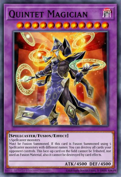 Quintet Magician Ultra Rare DUPO-EN040 Duel Power Yugioh card