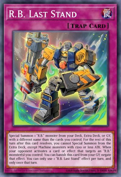 RB Last Stand Common DOOD-EN095 Doom of Dimensions Yugioh card