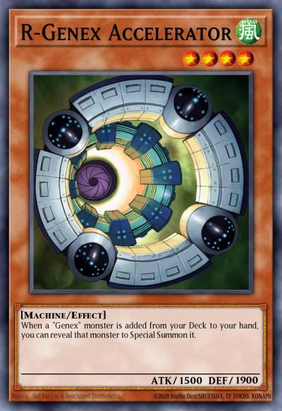 R-Genex Accelerator Duel Terminal Normal Parallel Rare DT03-EN073 Duel Terminal 3 Yugioh card
