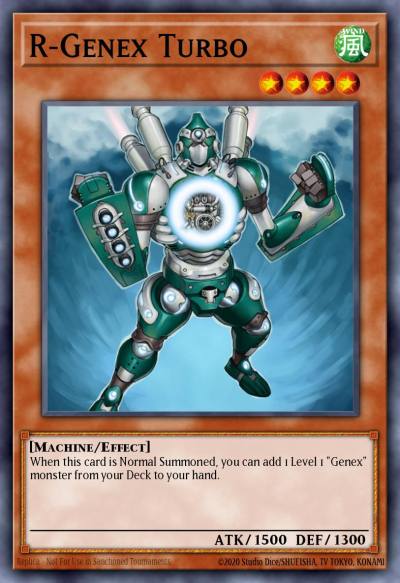 R-Genex Turbo Duel Terminal Normal Parallel Rare DT03-EN021 Duel Terminal 3 Yugioh card