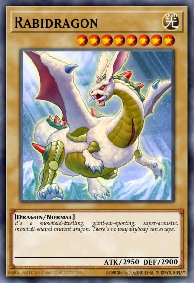 Rabidragon Common STAX-EN004 2-Player Starter Set Yugioh card