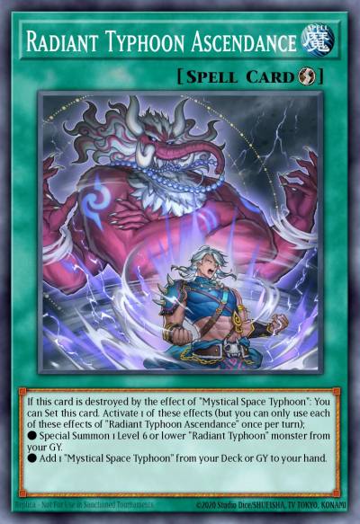 Radiant Typhoon Ascendance Common BPRO-EN065 Burst Protocol Yugioh card