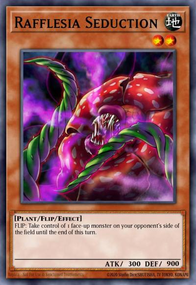 Rafflesia Seduction Rare DR3-EN020 Dark Revelation Volume 3 Yugioh card
