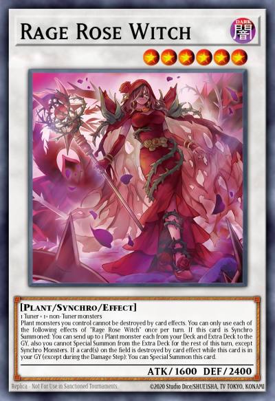 Rage Rose Witch Starlight Rare DOOD-EN040 Doom of Dimensions Yugioh card