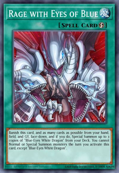 Rage with Eyes of Blue Ultra Rare LDS2-EN029 Legendary Duelists Season 2 Yugioh card