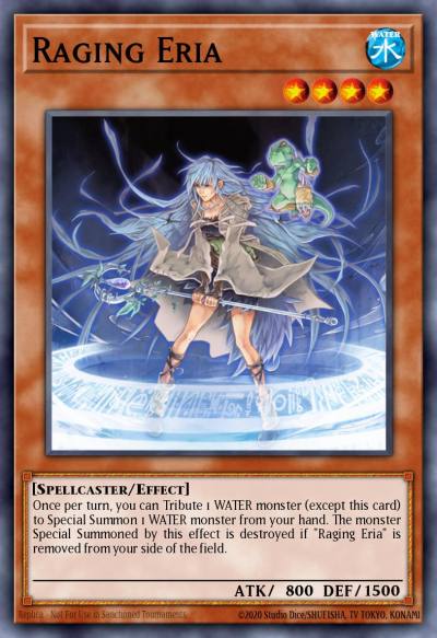 Raging Eria Common DR04-EN207 Dark Revelation Volume 4 Yugioh card