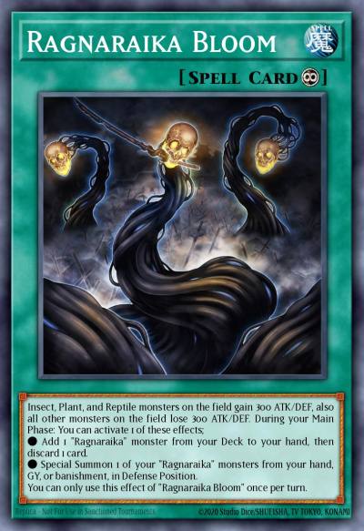 Ragnaraika Bloom Ultra Rare MP25-EN196 2025 Mega-Pack Tin Yugioh card