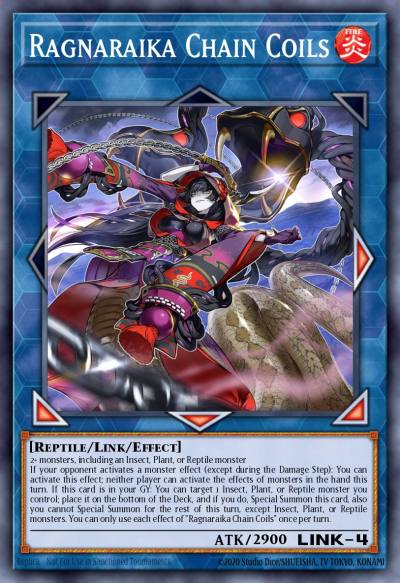 Ragnaraika Chain Coils Common MP25-EN356 2025 Mega-Pack Tin Yugioh card