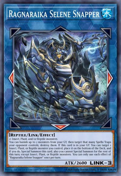 Ragnaraika Selene Snapper Common MP25-EN389 2025 Mega-Pack Tin Yugioh card