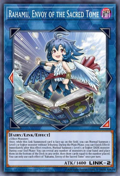 Rahamu, Envoy of the Sacred Tome Common BLZD-EN051 Blazing Dominion Yugioh card