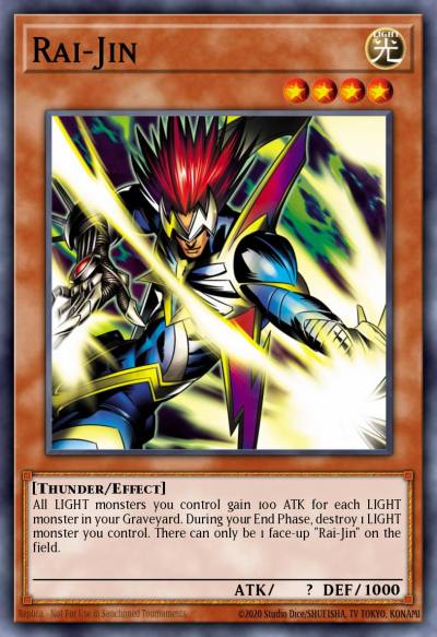 Rai-Jin Super Rare CSOC-EN084 Crossroads of Chaos Yugioh card