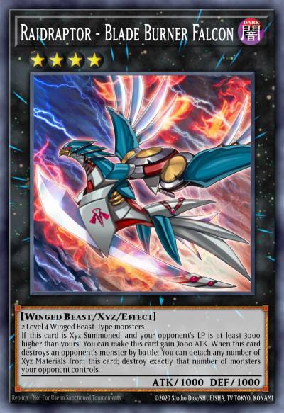 Raidraptor - Blade Burner Falcon Common DLCS-EN101 Dragons of Legend The Complete Series Yugioh card