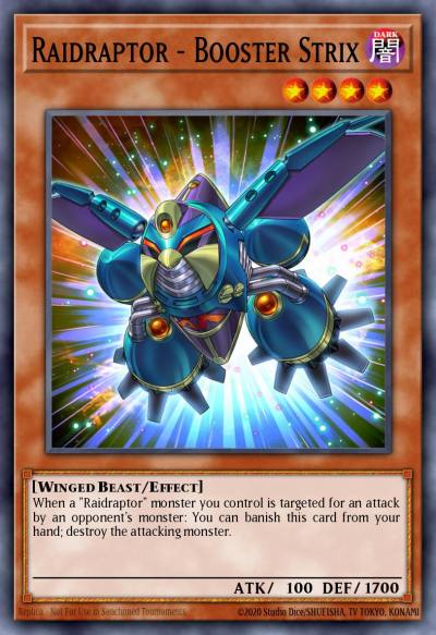Raidraptor - Booster Strix Common MP17-EN008 2017 Mega-Tin Mega Pack Yugioh card