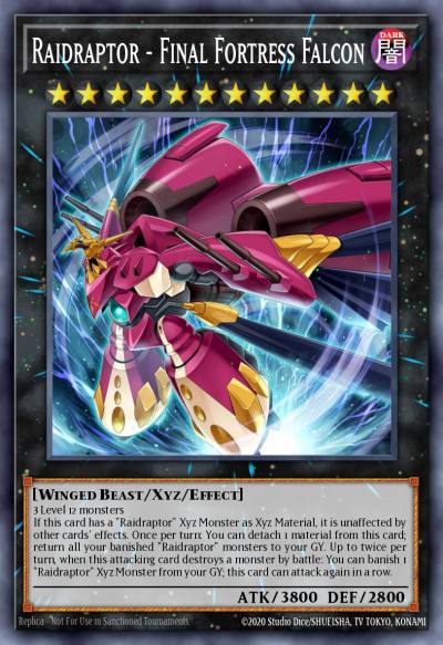 Raidraptor - Final Fortress Falcon Common BLC1-EN048 Battles of Legend Chapter 1 Yugioh card