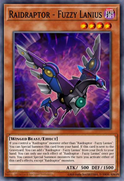 Raidraptor - Fuzzy Lanius Common MP16-EN058 2016 Mega-Tin Mega Pack Yugioh card