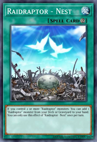 Raidraptor - Nest Rare MP15-EN227 2015 Mega-Tin Mega Pack Yugioh card