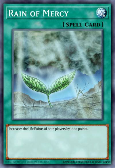 Rain of Mercy Common DB1-EN180 Dark Beginning 1 Yugioh card
