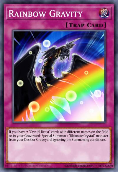 Rainbow Gravity Common LCGX-EN174 Legendary Collection 2 The Duel Academy Years Mega Pack Yugioh card