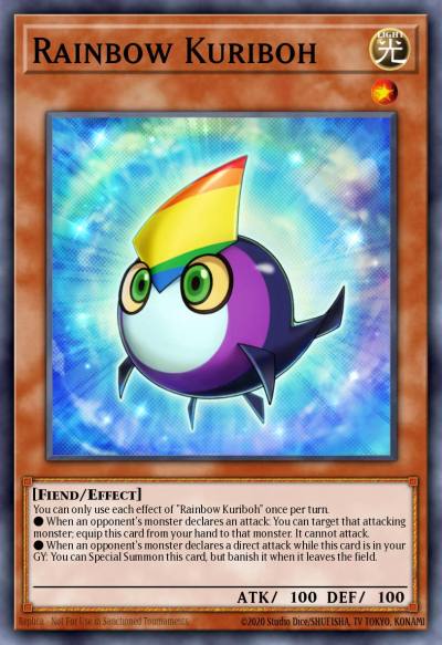 Rainbow Kuriboh Secret Rare MP14-EN188 2014 Mega-Tin Mega Pack Yugioh card