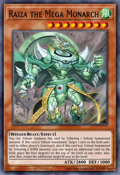 Raiza the Mega Monarch Secret Rare MP15-EN091 2015 Mega-Tin Mega Pack Yugioh card
