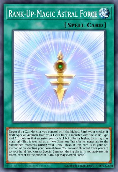 Rank-Up-Magic Astral Force Ultra Rare MP14-EN226 2014 Mega-Tin Mega Pack Yugioh card