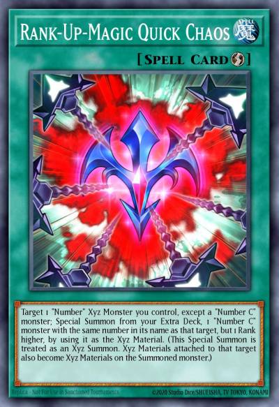 Rank-Up-Magic Quick Chaos Secret Rare DRLG-EN042 Dragons of Legend Yugioh card