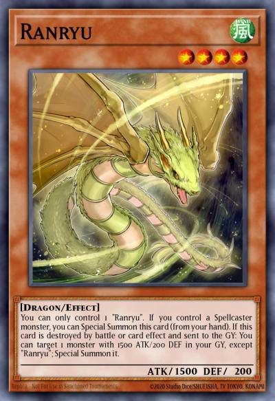 Ranryu Common MP20-EN112 2020 Tin of Lost Memories Mega Pack Yugioh card