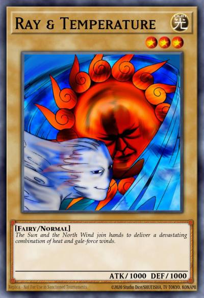 Ray and Temperature Common LOB-035 Legend of Blue Eyes White Dragon Yugioh card