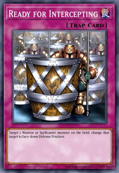 Ready for Intercepting Common BP03-EN192 Battle Pack 3 Monster League Yugioh card