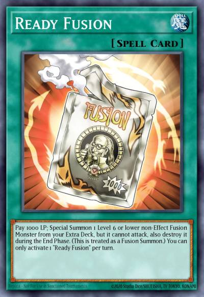 Ready Fusion Prismatic Secret Rare MP22-EN163 2022 Tin of the Pharaohs Gods Yugioh card