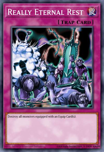 Really Eternal Rest Common DCR-050 Dark Crisis Yugioh card