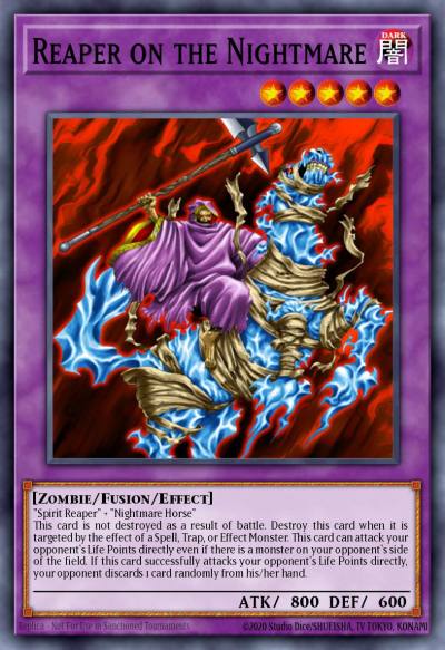 Reaper on the Nightmare Rare DR1-EN026 Dark Revelation Volume 1 Yugioh card
